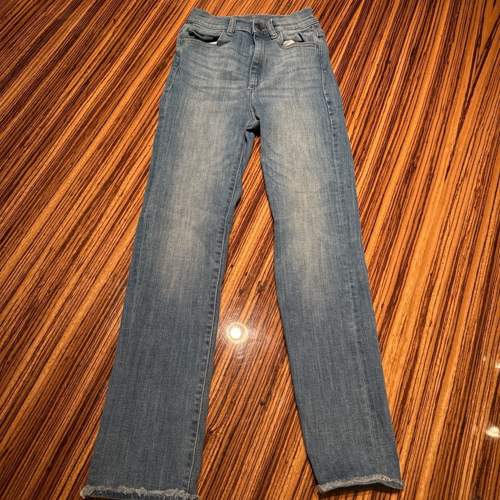 DL1961 Light Blue Straight Leg Jeans